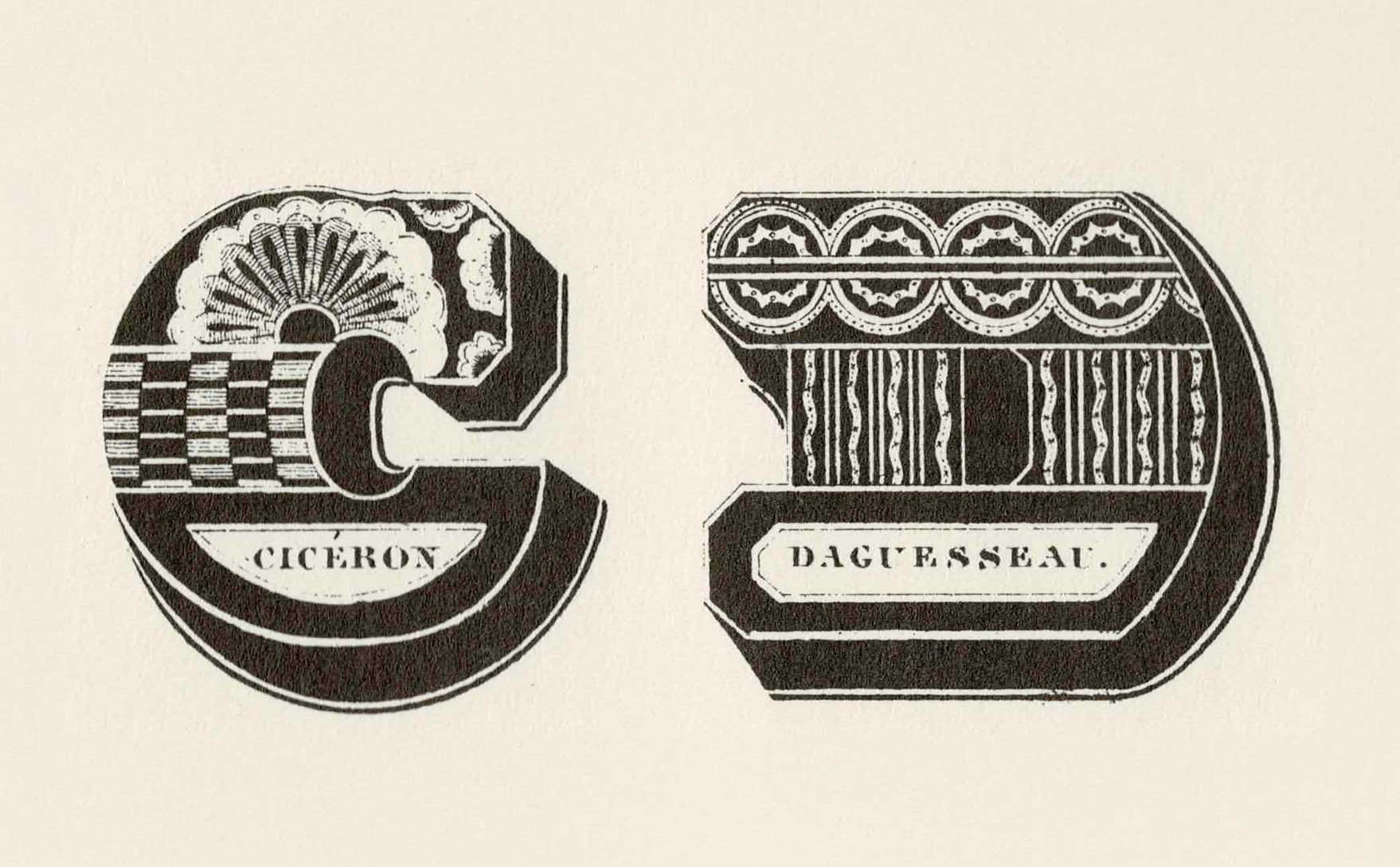 Alphabet Lapidaire Monstre